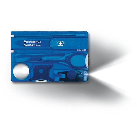 Swiss Army Brands 2024 Victorinox 53332 Swisscard Lite Sapphire 81Mm VIC-0.7322.T2-X2